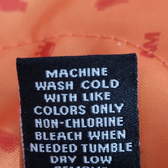 August Mcgregor Black Nylon Full Zip Inner Pocket Bomber Jacket Size Small S - Picture 16 of 16